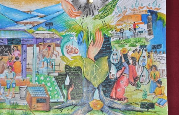 Second National Painting Competition on Water Conservation Organised