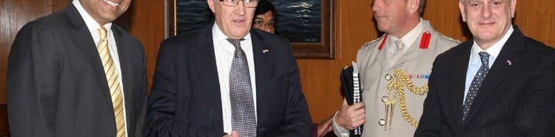 A high level British Defence Trade Mission and Delegation led by Mr. Gerald Howarth...