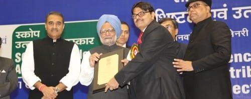 SAIL gets MoU Excellence Award for 8th year in a row