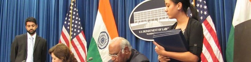 India Signs MoU with USA on Labour and Employment