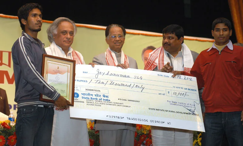 The Union Minister for Rural Development, Shri Jairam Ramesh along with the Assam Chief Minister…