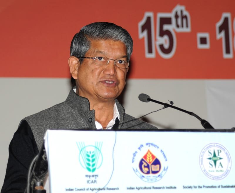 The Minister of State for Agriculture, Food Processing Industries and Parliamentary Affairs, Shri Harish Rawat..