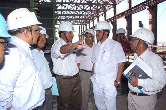 Sh. K. C. Venugopal, Hon’ble Minister of State for Power, GOI visited NTECL’s Vallur Thermal..