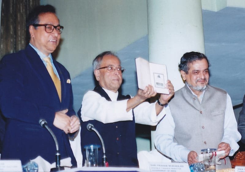The Union Finance Minister, Shri Pranab Mukherjee releasing a Special Edition of..