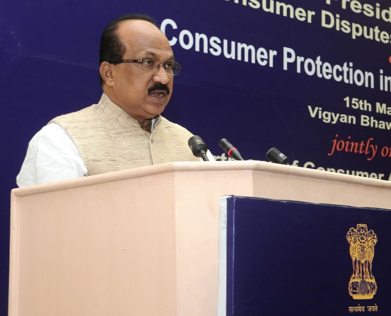 The Minister of State (Independent Charge) for Consumer Affairs,..
