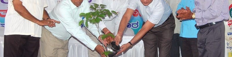The Town Municipal President, Mudhol, Shri Raju Paloji inaugurating..