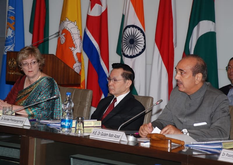 The Union Minister for Health and Family Welfare, Shri Ghulam..