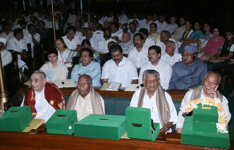 Shri Rishang Keishing, M.P. (Rajya Sabha); Shri Resham Lal Jangde…