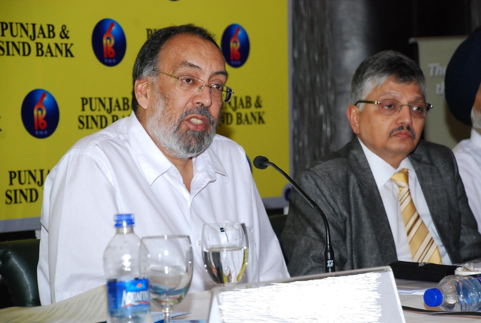 Sh. D.P.Singh-IAS  CMD Punjab & Sind Bank highlighting the...
