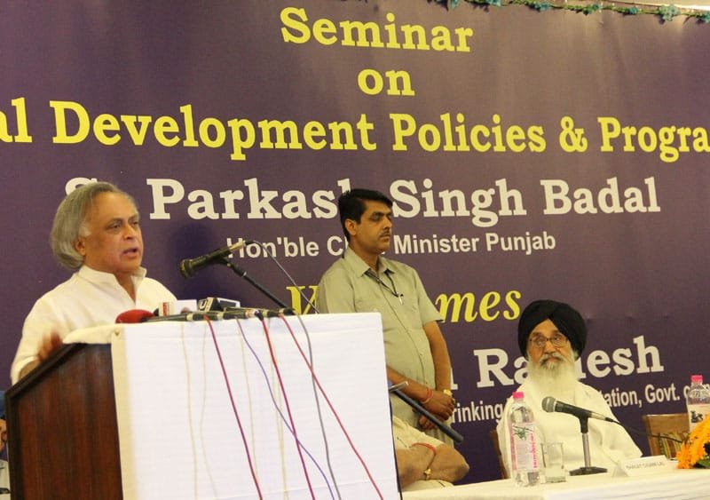 The Union Minister for Rural Development, Shri Jairam Ramesh…