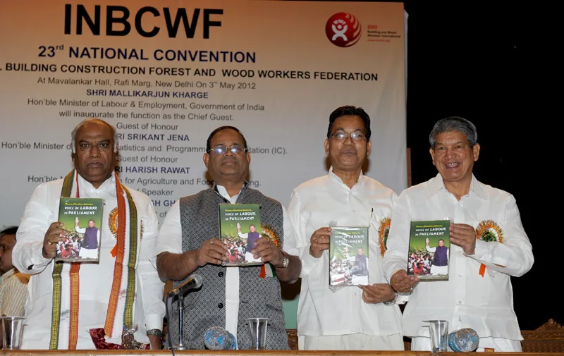The Union Minister for Labour and Employment, Shri Mallikarjun Kharge…