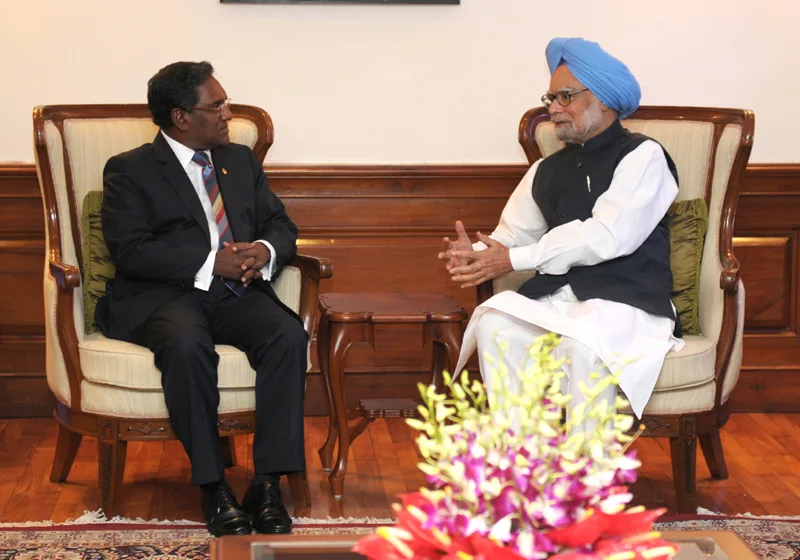 The President of Maldives, Dr. Mohamed Waheed meeting….