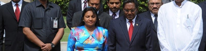 The President of Maldives, Dr. Mohamed Waheed laid wreath at the....