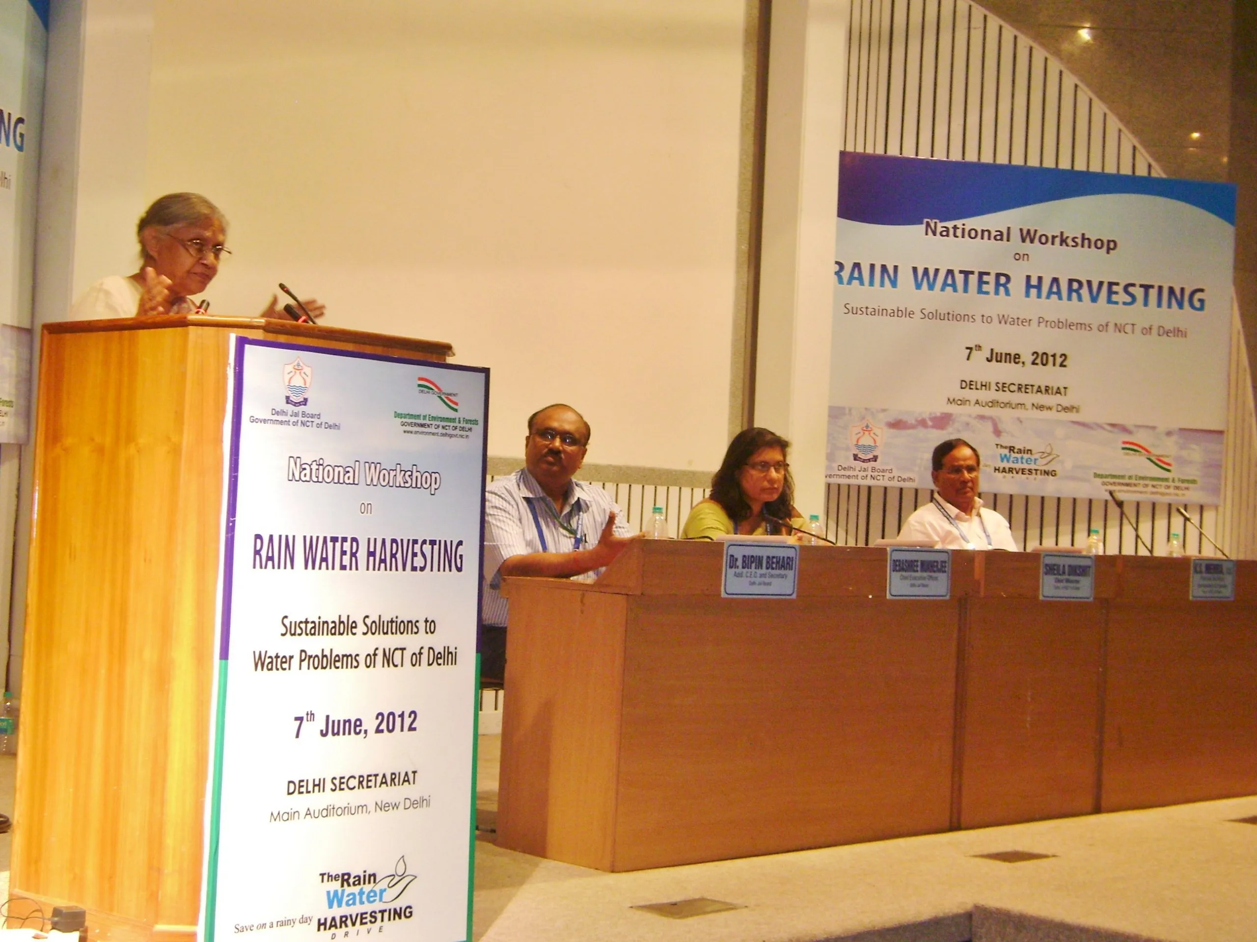“Minimizing water wastage by 15-20% out of a total of 40% wastage at present….