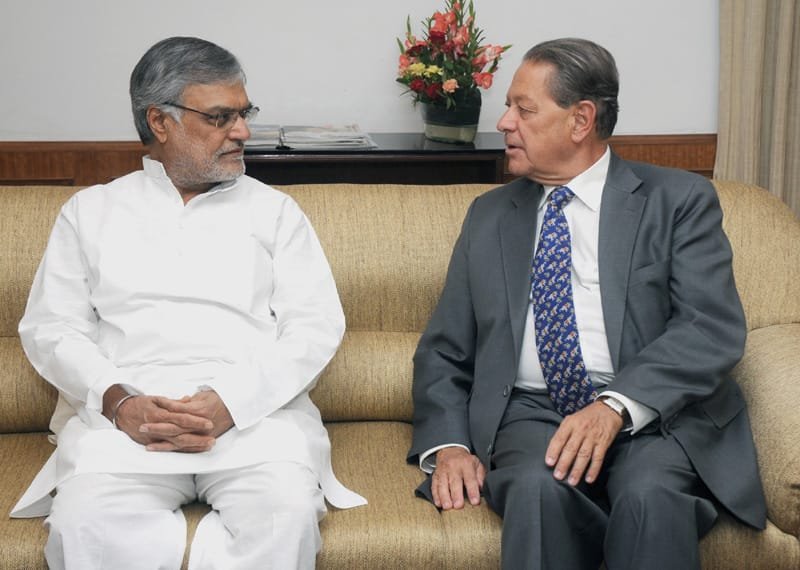 The Ambassador of Austria in India, Dr. Ferdinand Maultaschl meeting the…
