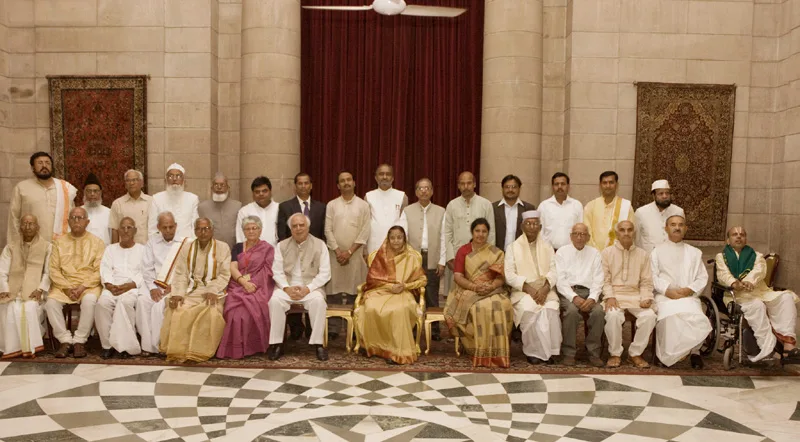 The President, Smt. Pratibha Devisingh Patil along with the Sanskrit,…