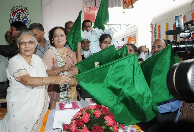 The Chief Minister of Delhi, Smt. Sheila Dikshit and the Minister of State….