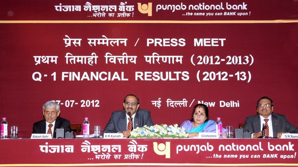 Shri K.R.Kamath, CMD, PNB  alongwith Shri Rakesh Sethi,  Smt. Usha..