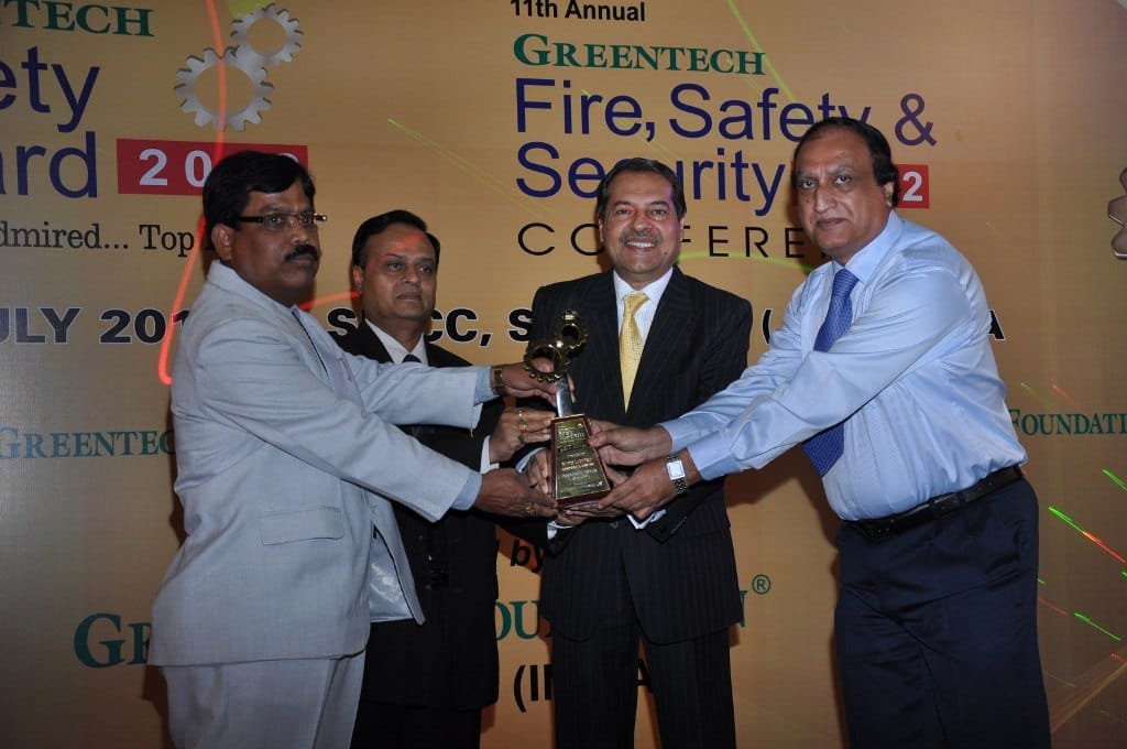 GREENTECH Safety Gold Award-2012 for NTPC…