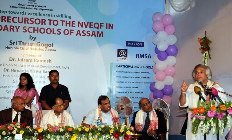 The Union Minister for Rural Development, Shri Jairam Ramesh…