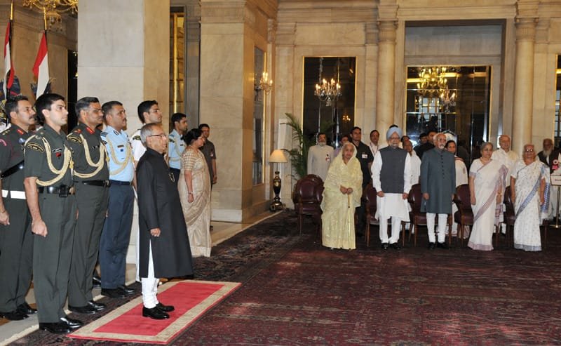 The President, Shri Pranab Mukherjee at the ‘At Home’ function in…