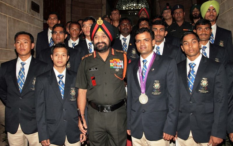 The Chief of Army Staff, General Bikram Singh…