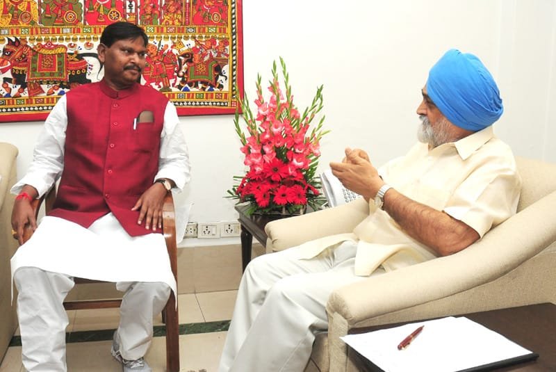 The Chief Minister of Jharkhand, Shri Arjun Munda meeting the…