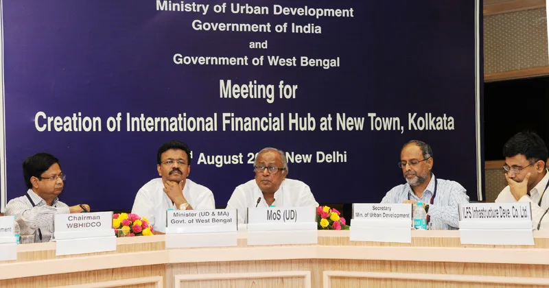 The Minister of State for Urban Development, Prof. Saugata Ray chairing a…