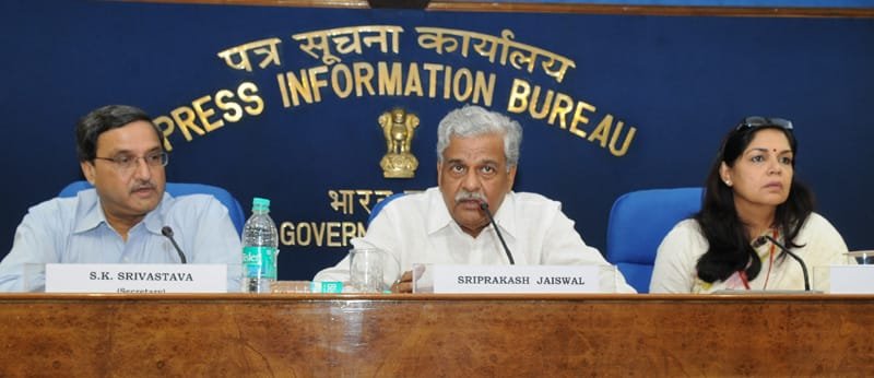 The Union Minister for Coal, Shri Sriprakash Jaiswal addressing a…