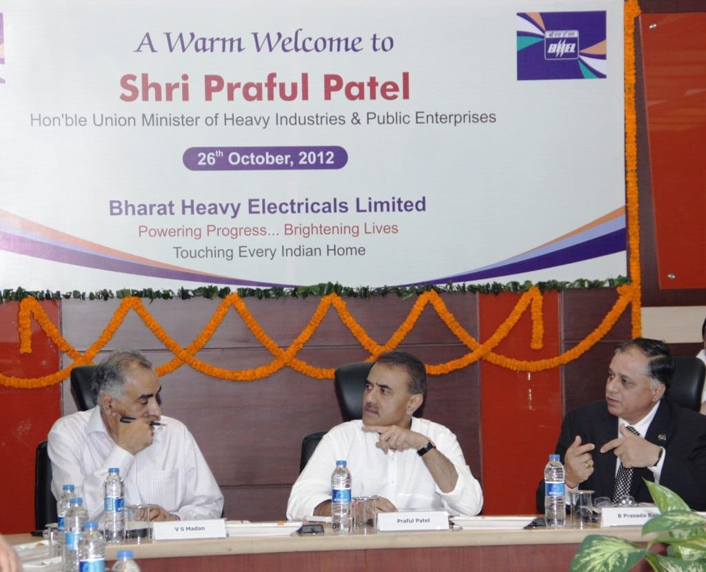 Union Minister for Heavy Industries & Public Enterprises, Sh. Praful…