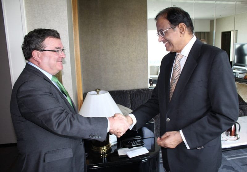 The Union Finance Minister, Shri P. Chidambaram with the Finance Minister of …