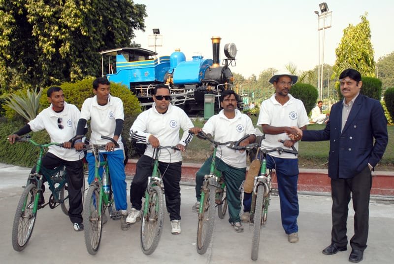 The Addl. Director General, Public Relations, Railway Board, Shri Anil...