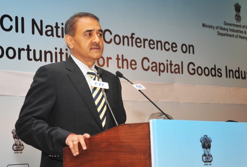 The Union Minister for Heavy Industries and Public Enterprises, Shri Praful Patel...