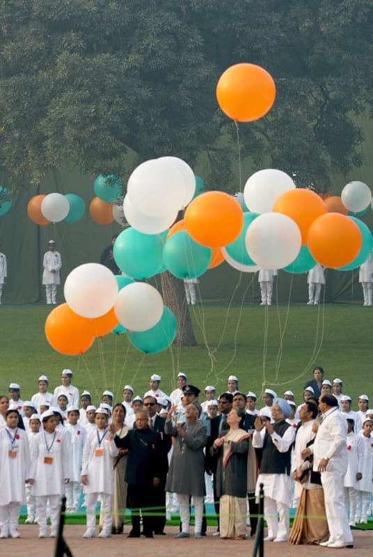 The President, Shri Pranab Mukherjee, the Vice President, Shri Mohd. Hamid…