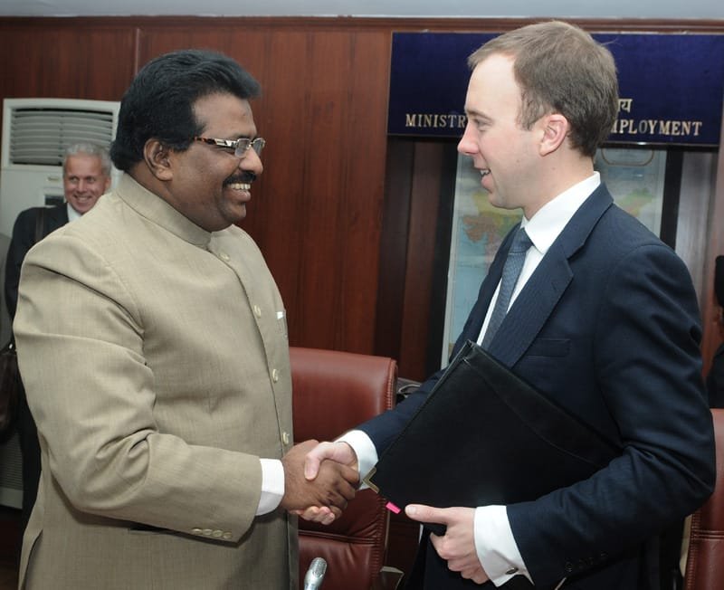 The Parliamentary Under Secretary of State for Skills, UK, Mr. Matthew Hancock…