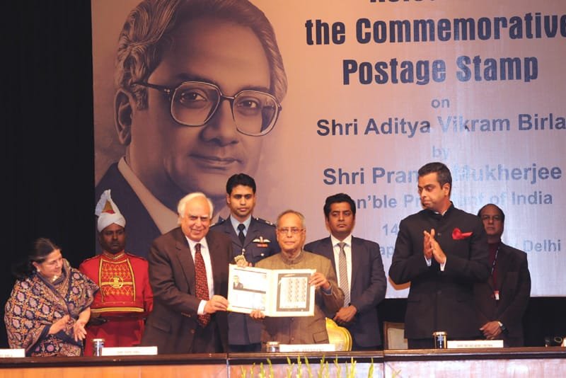 The President, Shri Pranab Mukherjee releasing the Commemorative Postage Stamp…