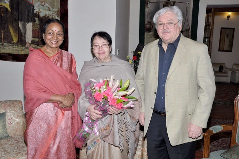Mrs. Anita Bose Pfaff, daughter of Netaji Subhas Chandra Bose…