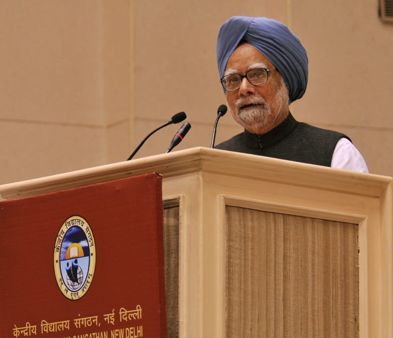 The Prime Minister, Dr. Manmohan Singh addressing at the…