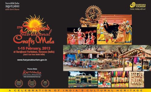 27th Surajkund International Craft Mela..