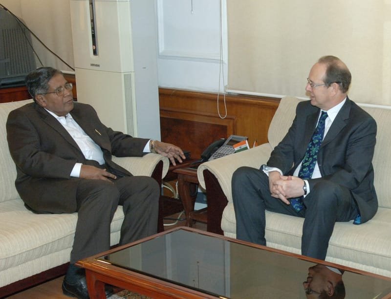The British High Commissioner, Mr. James Bevan meeting the Union Minister…