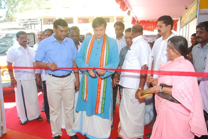 The Minister of State for Human Resource Development, Dr. Shashi Tharoor…