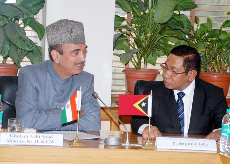 The Union Minister for Health and Family Welfare, Shri Ghulam Nabi Azad and…