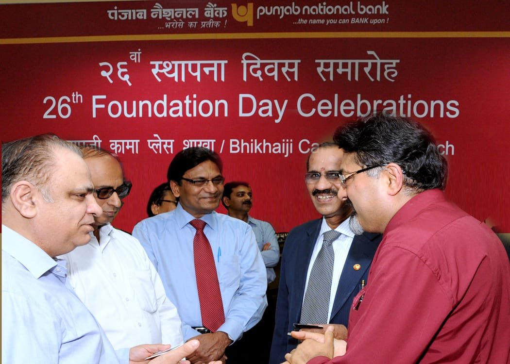 PNB’s , Bhikhaiji Cama Place Branch celebrated its Sthapana Diwas