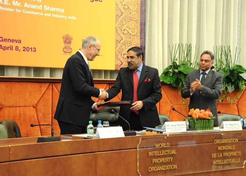 The Union Minister for Commerce & Industry and Textiles, Shri Anand Sharma…
