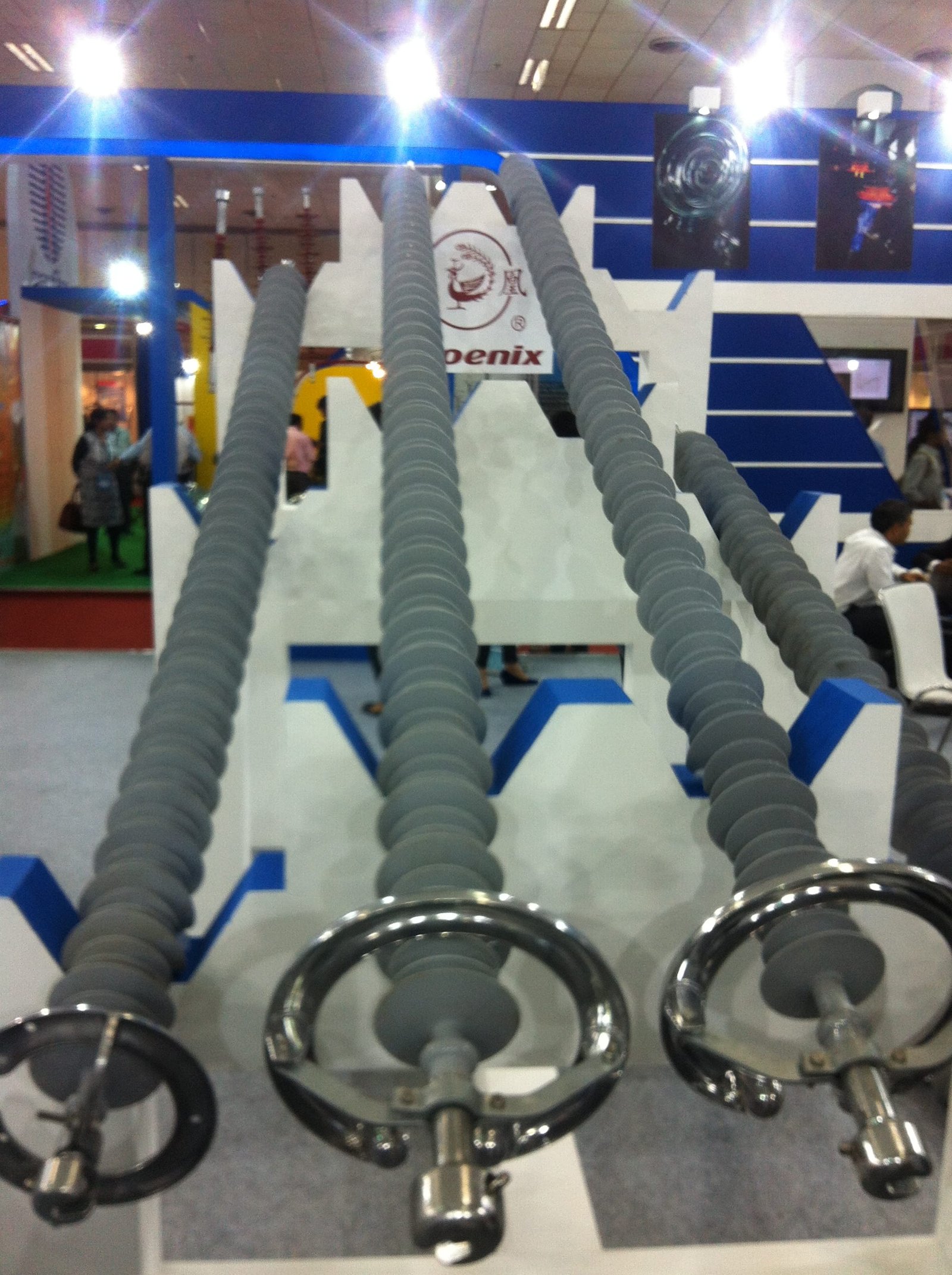 PHOENIX pavilion product display at the ongoing GRIDTECH 2013 at pragati Maidan