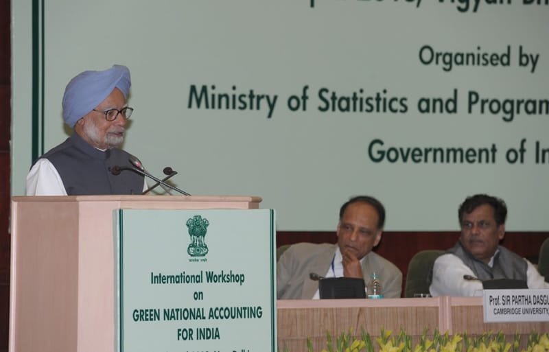 The Prime Minister, Dr. Manmohan Singh addressing the International Workshop on…