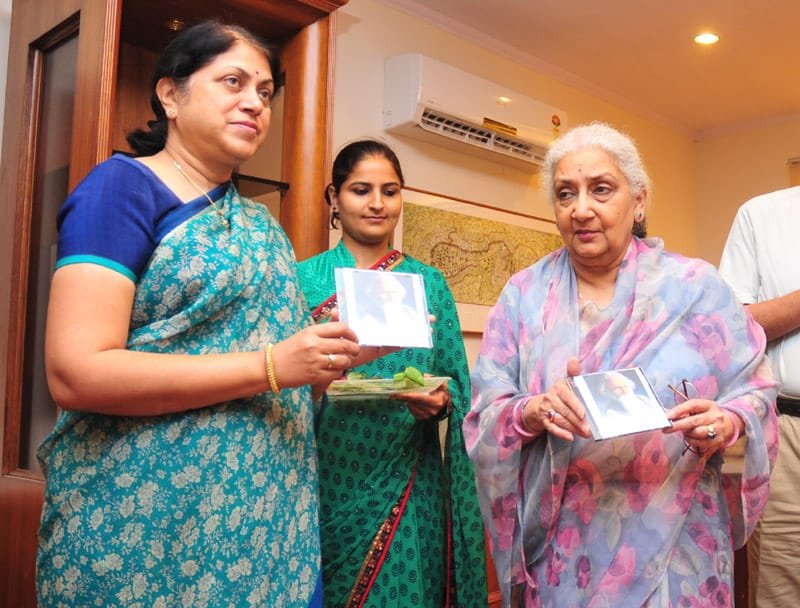 The Union Minister for Culture, Smt. Chandresh Kumari Katoch launching…