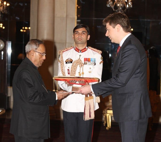 The Ambassador-designate of the Republic of Lithuania, Mr. Laimonas Talt-Kelpsa…