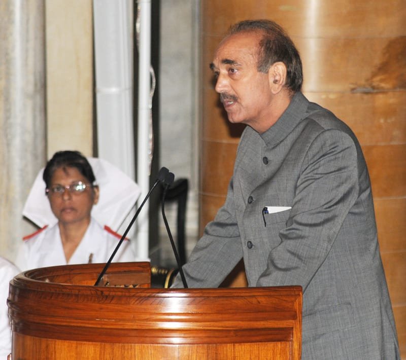 The Union Minister for Health and Family Welfare, Shri Ghulam Nabi Azad addressing…