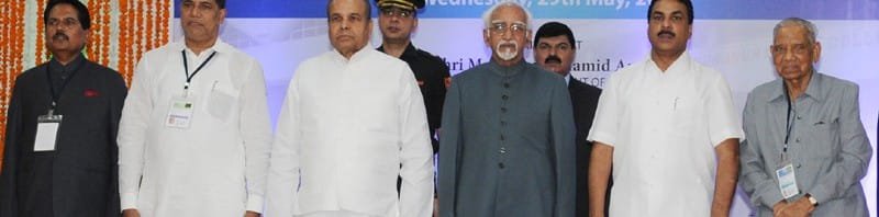 The Vice President, Shri Mohd. Hamid Ansari at the inauguration of the Platinum Jubilee...